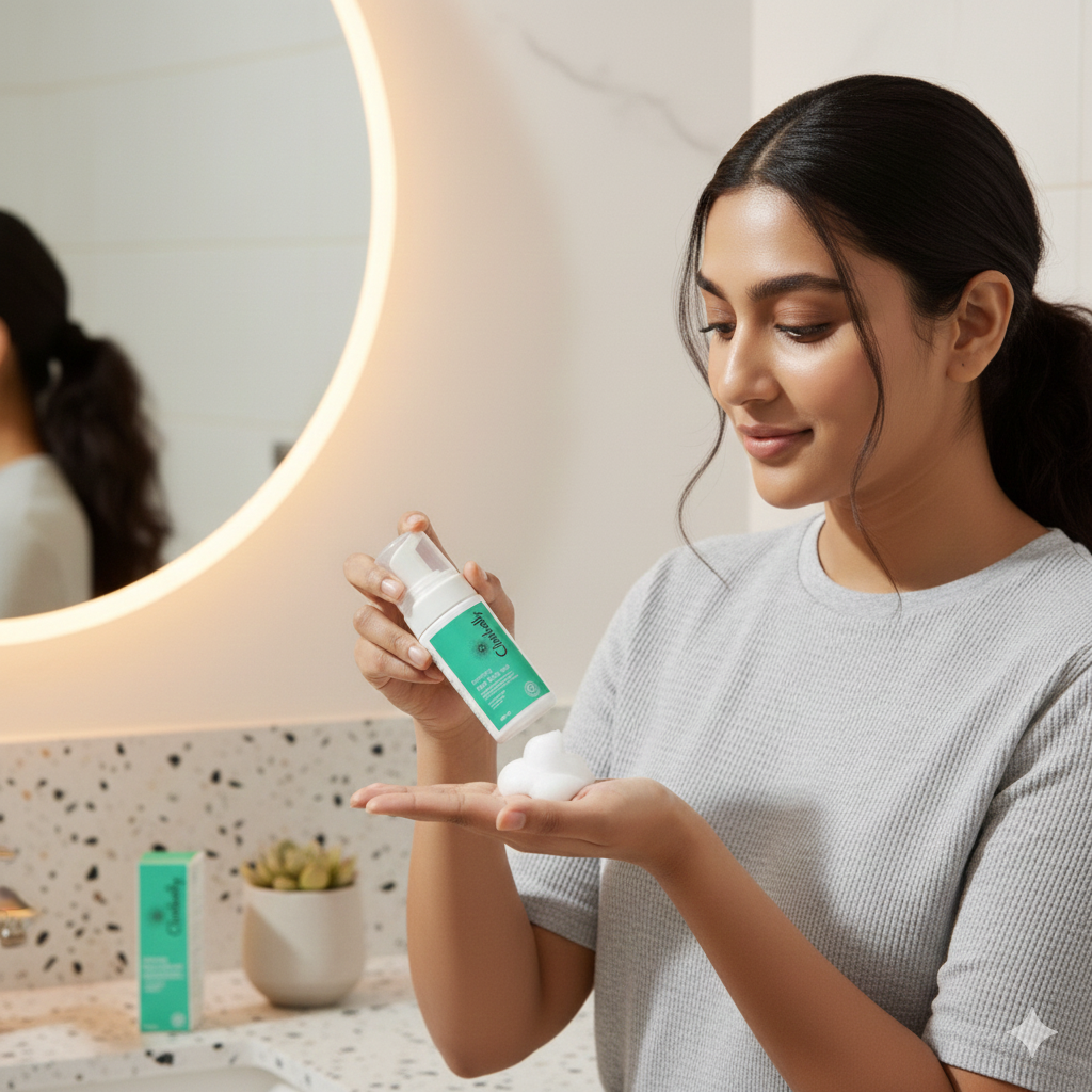 buy clinikally foaming face wash online, view uses, price, benefits, review