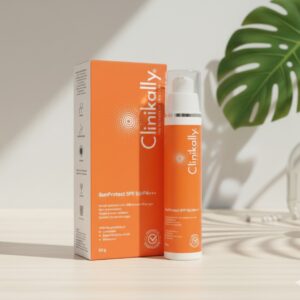 clinikally sunprotect sunscreen spf 50/pa+++, view uses, price, benefits, review